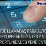 Dedo marcando los botones de un teléfono representando la emisión de llamadas para autónomos