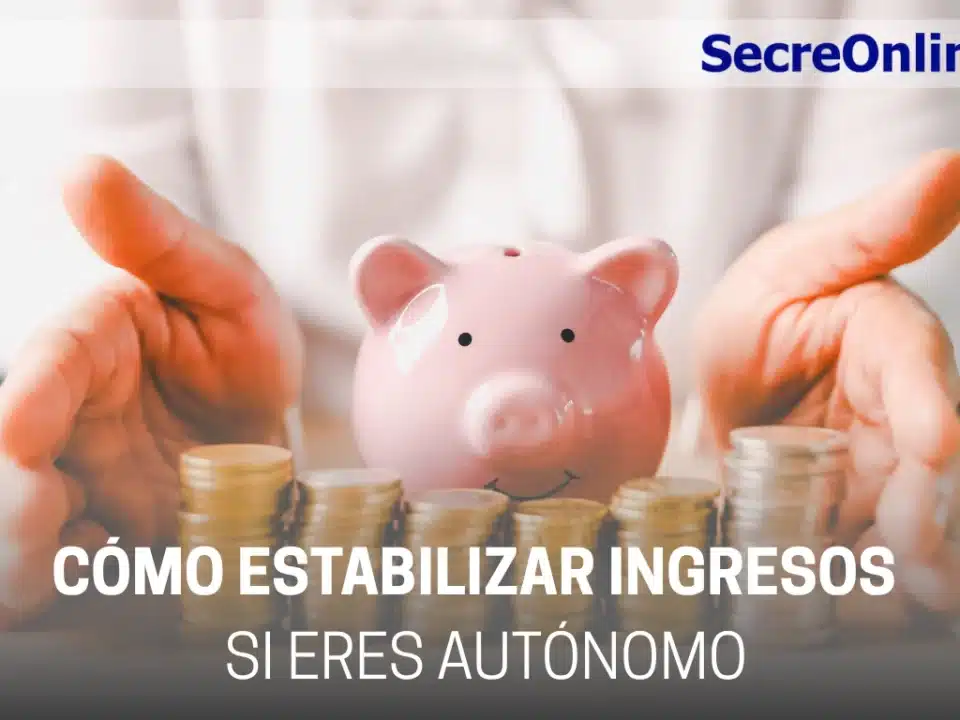 Autónomo organizando su agenda y llamadas para estabilizar ingresos con ayuda de una secretaria online – SecreOnline